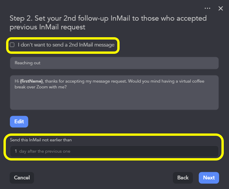 How to send InMails to 2nd & 3rd connections in LinkedIn, Sales